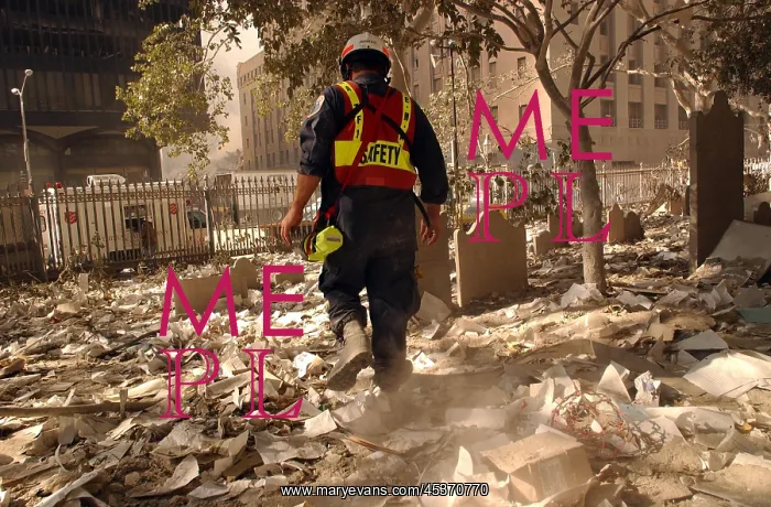 : NYC firefighter walks among the old headstones at : NYC firefighter walks among the old headstones at