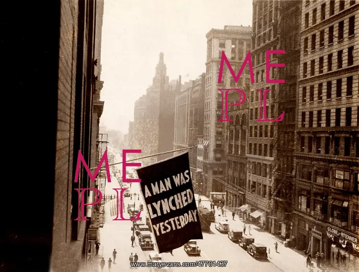 : NYC, A Man Was Lynched Yesterday, 1936 : NYC, A Man Was Lynched Yesterday, 1936