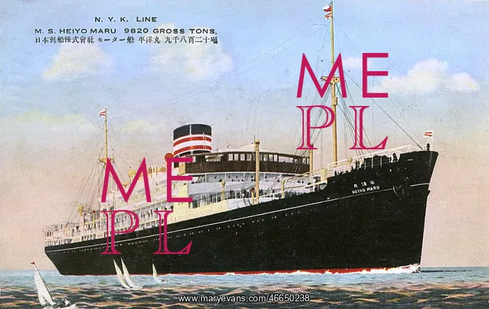 : N.Y.K. Line - M.S. Heiyo Maru : N.Y.K. Line - M.S. Heiyo Maru