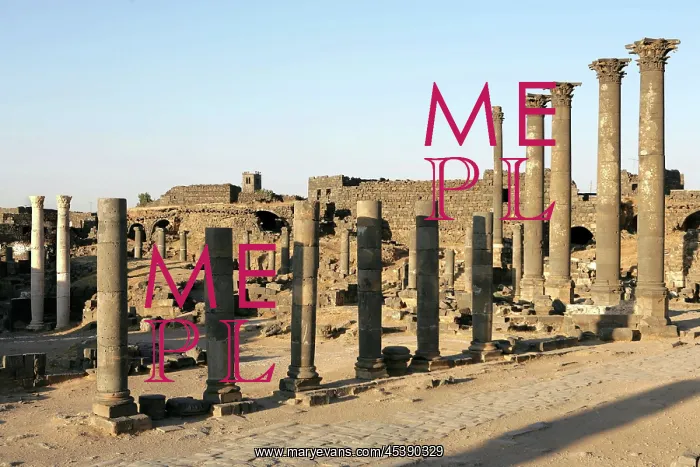 : Nymphaeum Temple, Bosra, Syria : Nymphaeum Temple, Bosra, Syria