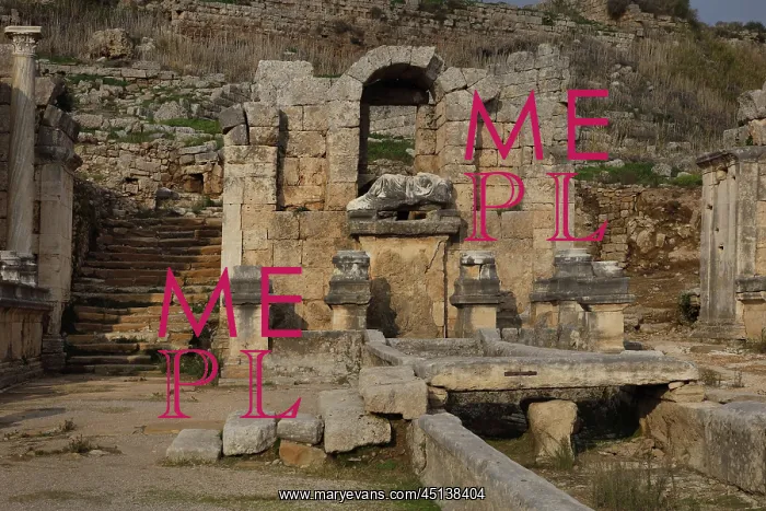 : Nymphaion of Kestros, Perga, Antalya, Turkey : Nymphaion of Kestros, Perga, Antalya, Turkey