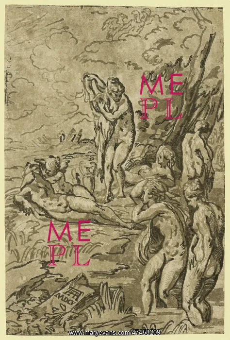 : Nymphs bathing : Nymphs bathing
