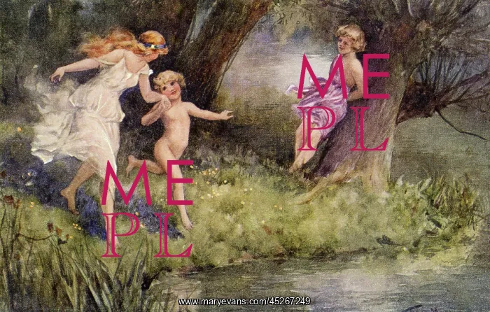  : Nymphs frolicking