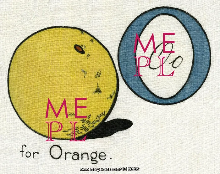  : O for Orange