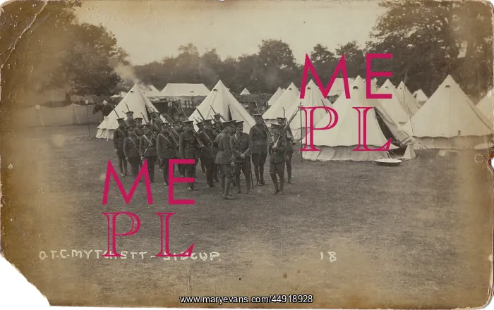: O T C Mytchett - Sidcup (World War I) : O T C Mytchett - Sidcup (World War I)