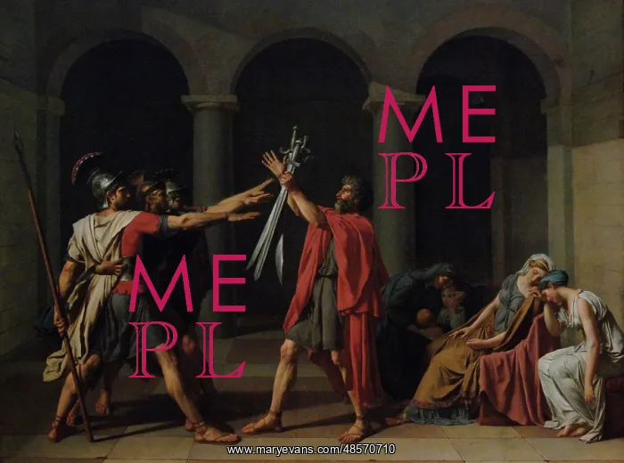 : The Oath of the Horatii, by Jacques-Louis David : The Oath of the Horatii, by Jacques-Louis David