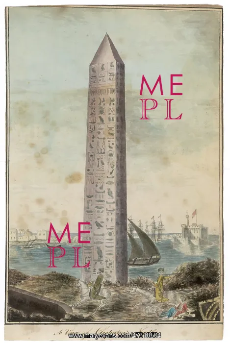 : OBELISK AT ALEXANDRIA : OBELISK AT ALEXANDRIA