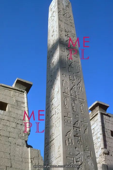 : OBELISK AT LUXOR : OBELISK AT LUXOR