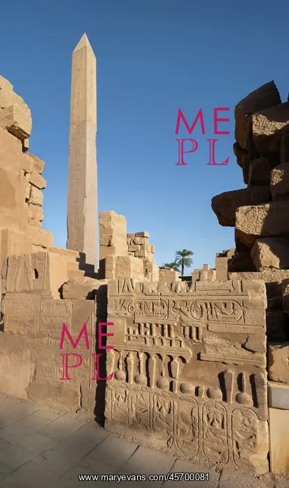 : Obelisk of Thutmosis I, Karnak Temple, Thebes, Luxor, Egypt : Obelisk of Thutmosis I, Karnak Temple, Thebes, Luxor, Egypt
