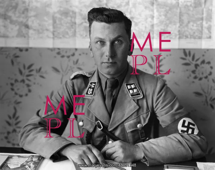 : Obersturmbannfuehrer v.d. Becke, 1934 : Obersturmbannfuehrer v.d. Becke, 1934