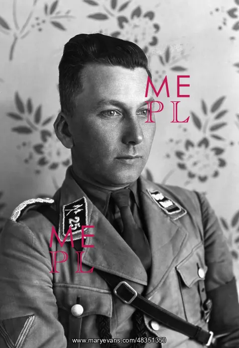 : Obersturmbannfuehrer v.d. Becke, 1934 : Obersturmbannfuehrer v.d. Becke, 1934