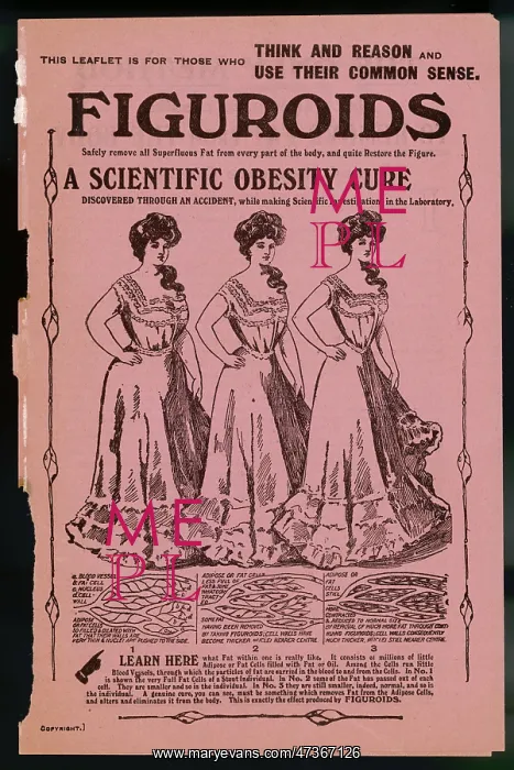  : OBESITY CAURE 1890S