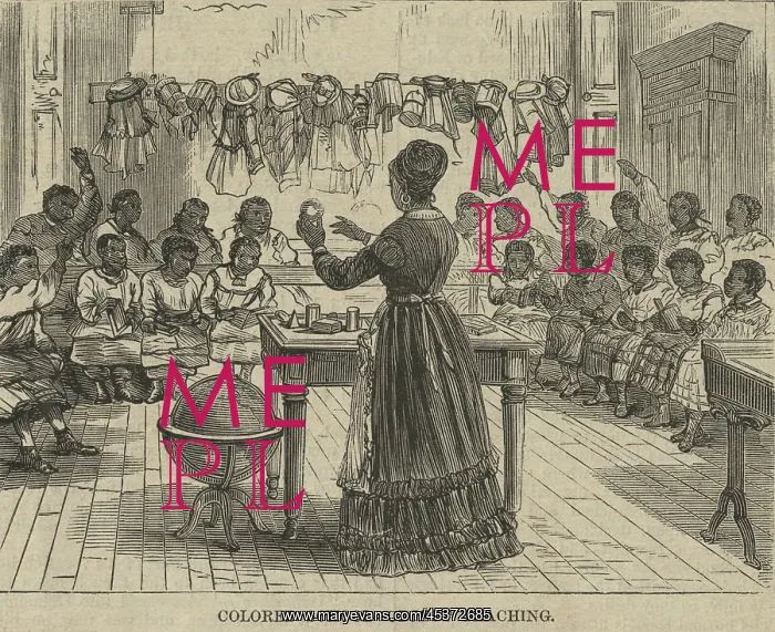 : Object teaching in an African American public : Object teaching in an African American public