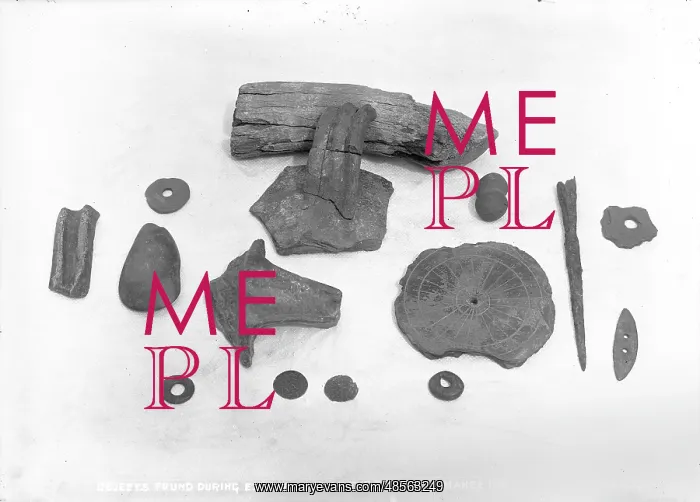 : Objects Found During Excavations at the Church on Mahee Isla : Objects Found During Excavations at the Church on Mahee Isla