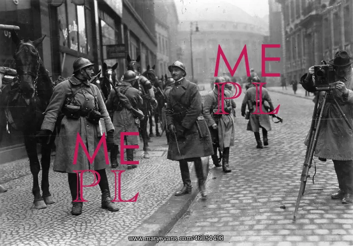 : Occupation of Essen by french troups : Occupation of Essen by french troups