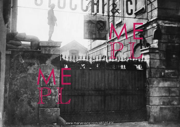 : Occupation of a factory in Milan by the workers movement : Occupation of a factory in Milan by the workers movement