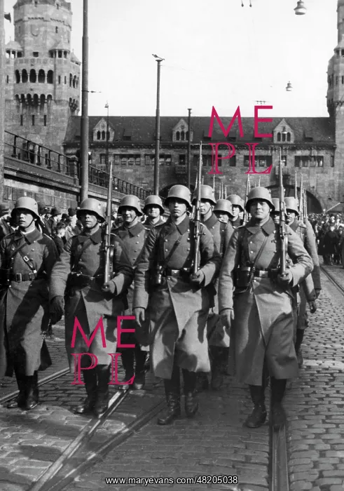 : Occupation of the Rhineland after 07.03.1936 : Occupation of the Rhineland after 07.03.1936
