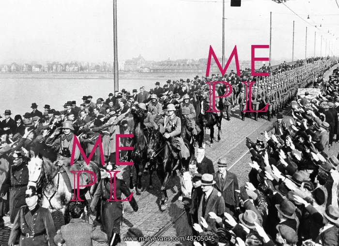 : Occupation of the Rhineland on 07.03.1936 : Occupation of the Rhineland on 07.03.1936