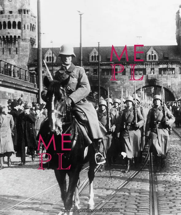 : Occupation of the Rhineland on 07.03.1936 : Occupation of the Rhineland on 07.03.1936
