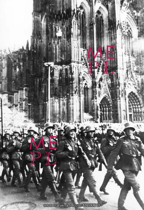 : Occupation of the Rhineland after 07.03.1936 : Occupation of the Rhineland after 07.03.1936