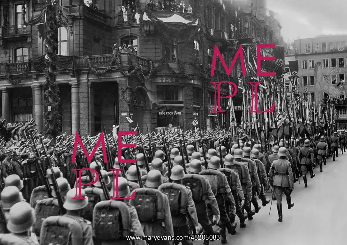 : Occupation of the Rhineland: Adolf Hitler visits Cologne, 19 : Occupation of the Rhineland: Adolf Hitler visits Cologne, 19