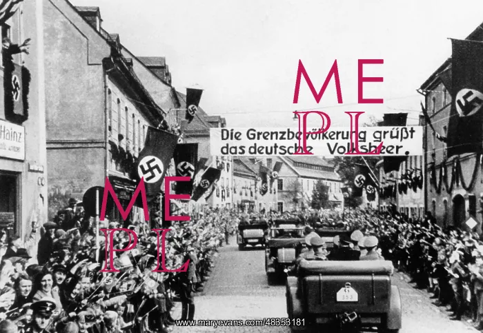 : Occupation of the Sudetenland by German troops, 1938 : Occupation of the Sudetenland by German troops, 1938