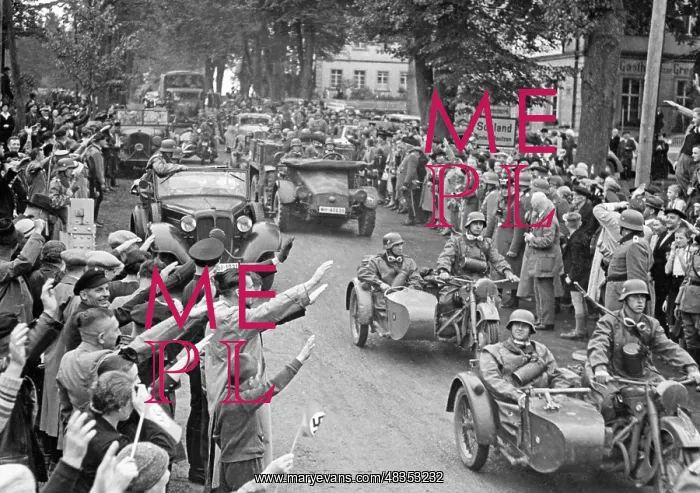 : Occupation of the Sudetenland by German troops, 1938 : Occupation of the Sudetenland by German troops, 1938