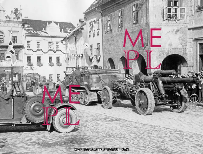 : Occupation of the Sudetenland by German troops, 1938 : Occupation of the Sudetenland by German troops, 1938
