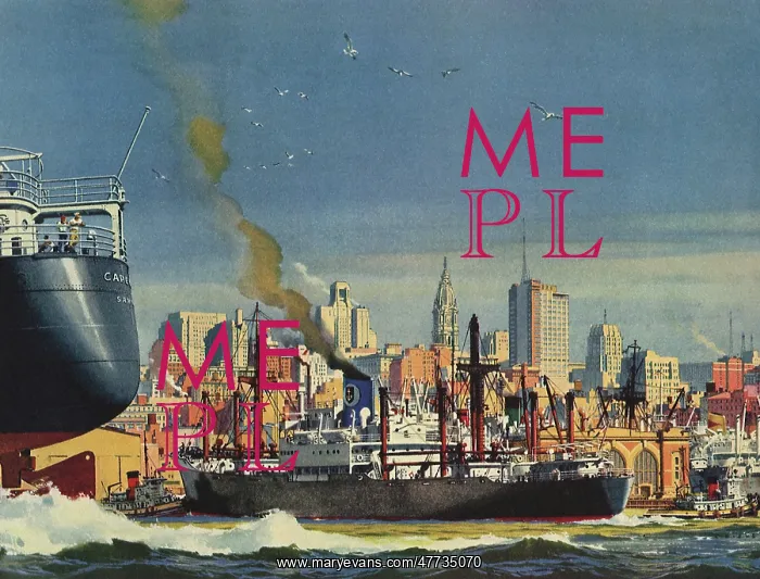  : Ocean Liner arriving at Philadelphia