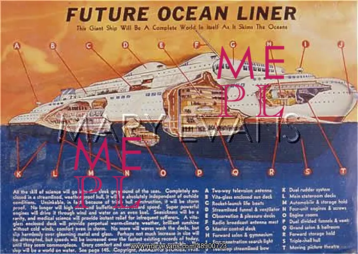 : OCEAN LINER OF FUTURE : OCEAN LINER OF FUTURE