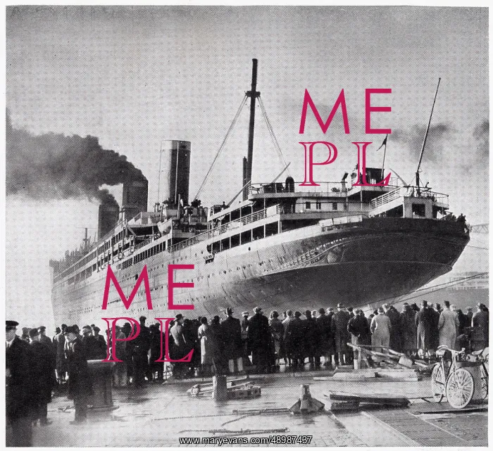 : Ocean Liner Leviathan - formerly SS Vaterland : Ocean Liner Leviathan - formerly SS Vaterland