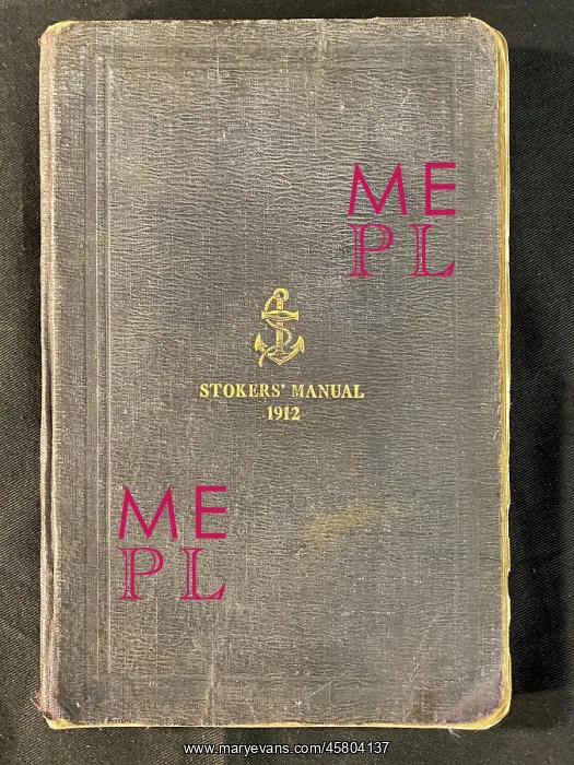 : Ocean Liner - Stokers Manual 1912 : Ocean Liner - Stokers Manual 1912