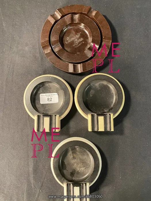 : Ocean Liners - assorted art deco style ashtrays : Ocean Liners - assorted art deco style ashtrays