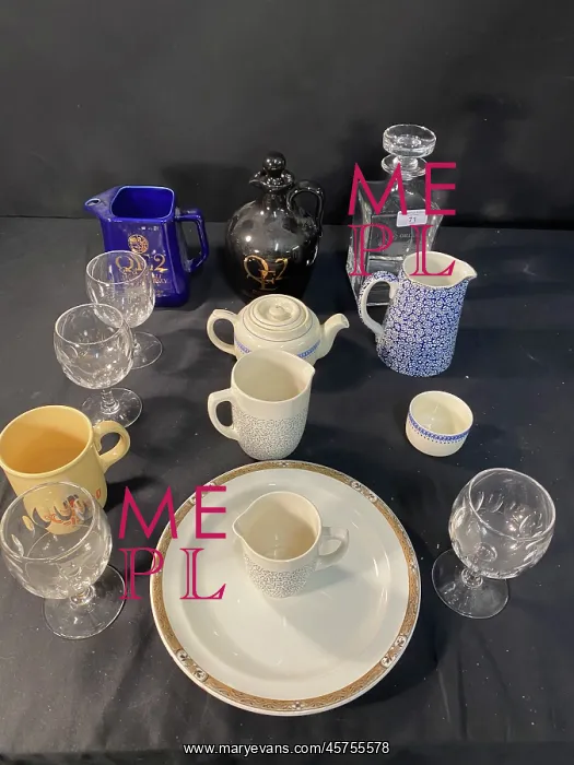 : Ocean Liners - assorted ceramics and glassware : Ocean Liners - assorted ceramics and glassware