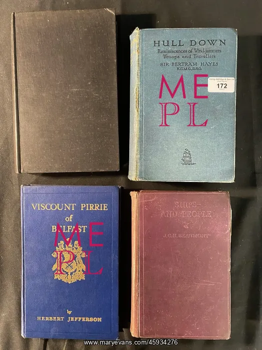 : Ocean Liners - four hardbound books : Ocean Liners - four hardbound books