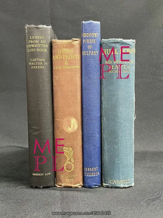 : Ocean liners, set of four hardbound books : Ocean liners, set of four hardbound books