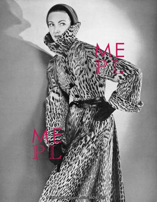 : Ocelot coat, 1953 : Ocelot coat, 1953