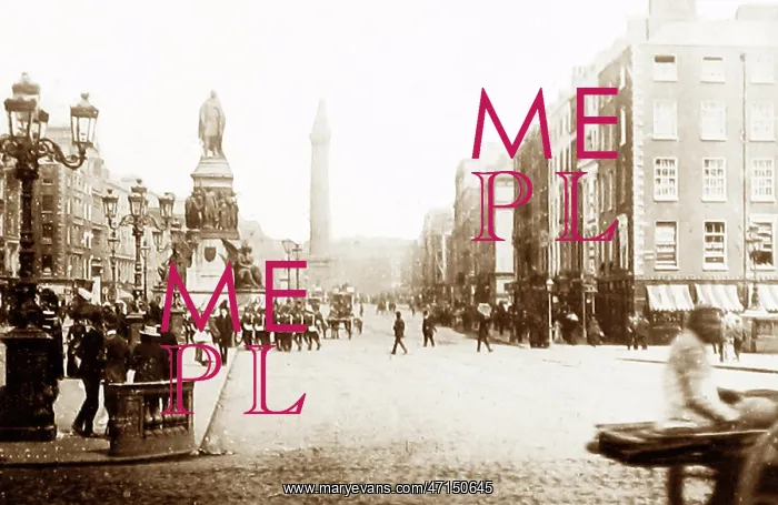 : O'Connell Street, Dublin, Ireland : O'Connell Street, Dublin, Ireland