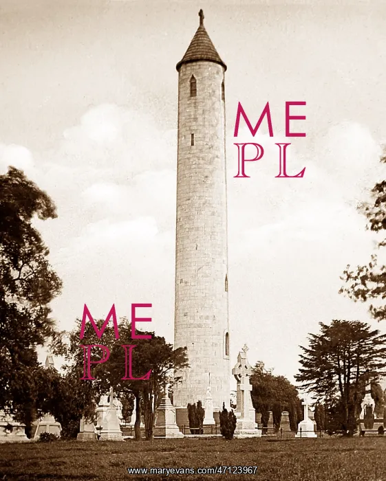 : O'Connell's Monument, Glasnevin Cemetery, Dublin, Ireland : O'Connell's Monument, Glasnevin Cemetery, Dublin, Ireland