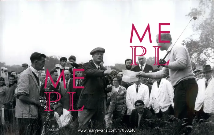 : Golf. Oct. 10, 1966 - REFEREE QUITS AFTER ARGUMENT OVER RULES IN BIG GOLF : Golf. Oct. 10, 1966 - REFEREE QUITS AFTER ARGUMENT OVER RULES IN BIG GOLF