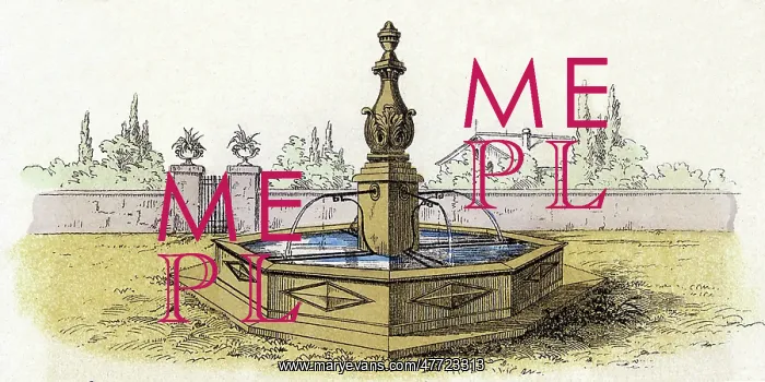  : Octagonal Fountain