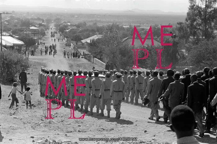 : OCTOBER 1959 - Proud and self-conscious, the khaki-clad : OCTOBER 1959 - Proud and self-conscious, the khaki-clad