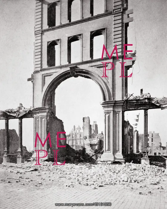 : October 9 1871 Ruins of the Great Fire the Bigelow : October 9 1871 Ruins of the Great Fire the Bigelow