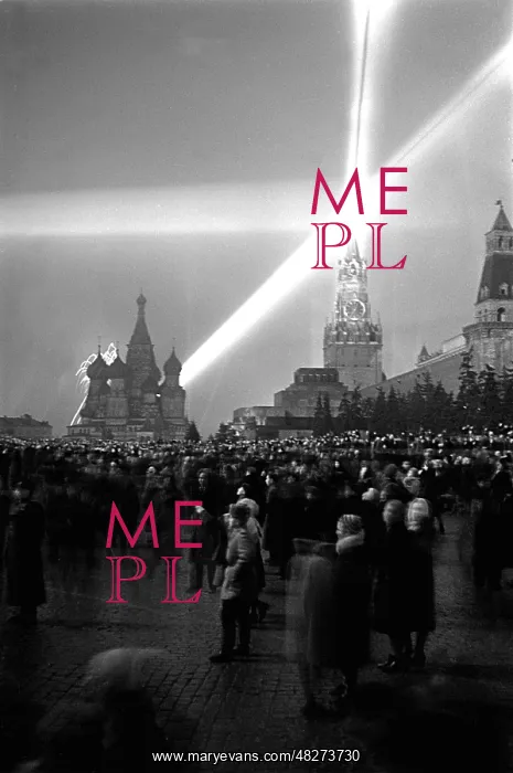 : October Revolution Anniversary in Red Square : October Revolution Anniversary in Red Square