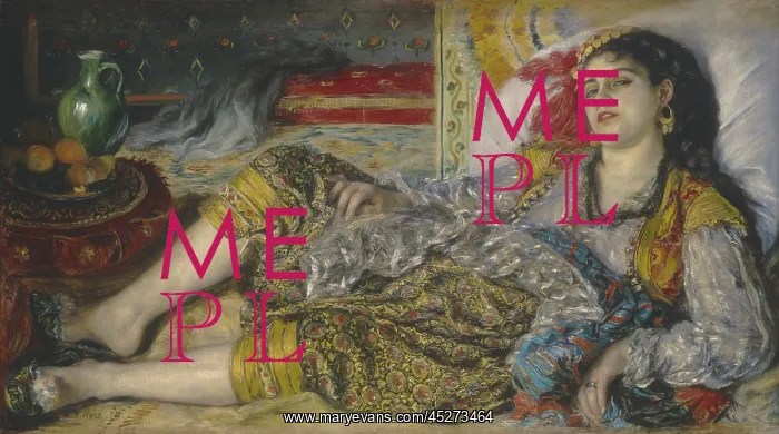 : Odalisque, by Auguste Renoir : Odalisque, by Auguste Renoir