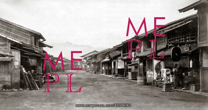  : Odawara, Japan circa 1870s