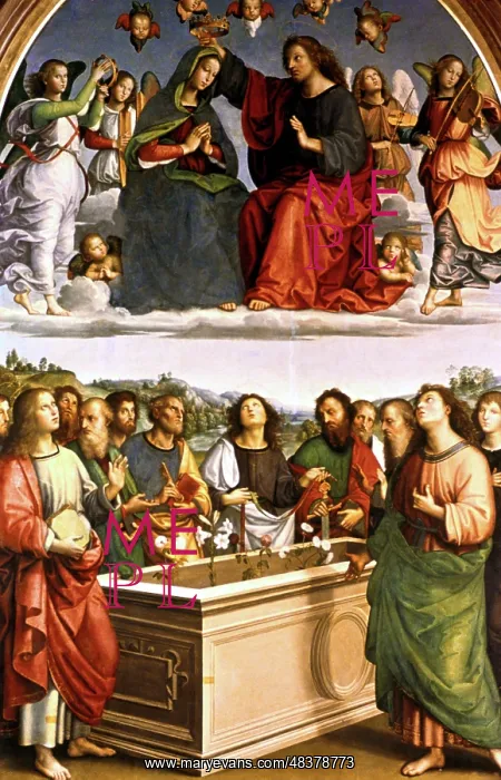 : The Oddi Altarpiece (Coronation of the Virgin); 1502-1504; : The Oddi Altarpiece (Coronation of the Virgin); 1502-1504;
