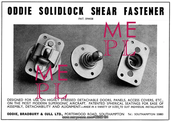 : Oddie Self-Locking Fasteners : Oddie Self-Locking Fasteners
