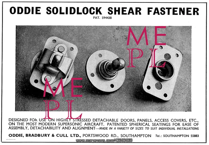 : Oddie Solidlock Shear Fasteners For Aircraft : Oddie Solidlock Shear Fasteners For Aircraft