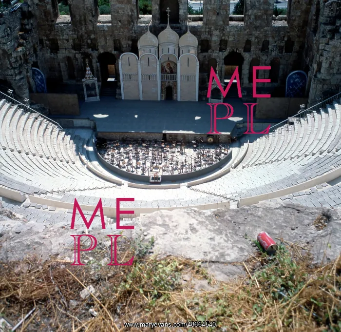 : Odeon of Herodes Atticus, also known as the Herodeon : Odeon of Herodes Atticus, also known as the Herodeon